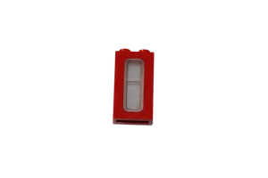 Lego® TRAIN Railway 9V 12V RC Window with Glas 2x3 SMALL RED - Picture 1 of 1