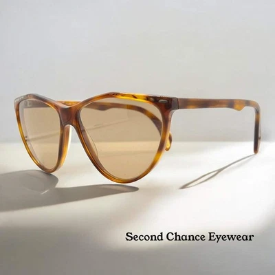 Gianni Versace 445 Vintage Sunglasses w/Original Glass Lenses-Deadstock/Unworn - Image 1 of 4