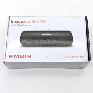 Ambir ImageScan Pro 687 Duplex Card Scanner For Athena (DS687-A3P) - Picture 1 of 7