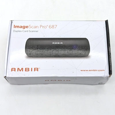 Ambir ImageScan Pro 687 Duplex Card Scanner For Athena (DS687-A3P) - Image 1 of 4