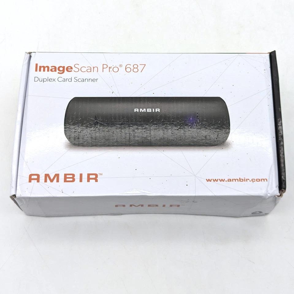 Ambir ImageScan Pro 687 Duplex Card Scanner For Athena (DS687-A3P) - Image 1 of 4