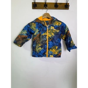 Columbia Boys' Frosty Slope Jacket Boys 4T Blue Orange Sz 4T - Picture 1 of 4