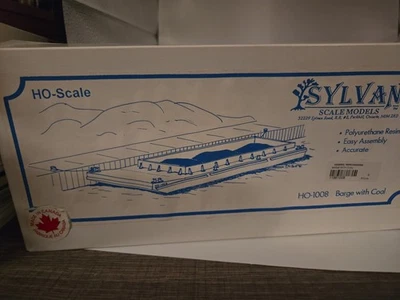 Sylvan Scale Models HO-1008 Barge With Coal New - Image 1 of 2