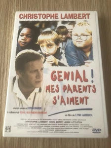 FILM GÉNIAL ! MES PARENTS S’AIMENT CHRISTOPHE LAMBERT DVD VF ONLY 1 ON EBAY - Foto 1 di 3