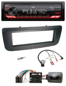 JVC DAB Lenkrad Bluetooth USB Autoradio für Skoda Fabia 07-14 Praktik Roomster s - Bild 1 von 9