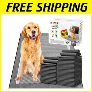 Super Absorbent Dog Training Pads - 28x34in Disposable 40ct - Picture 1 of 11