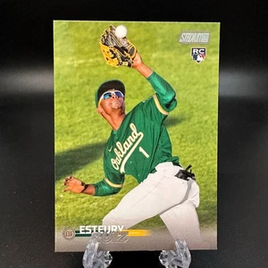 2023 Topps Stadium Club Esteury Ruiz Rookie #247 Oakland Athletics - Picture 1 of 2
