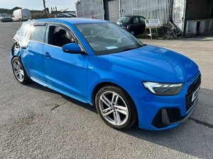 2019 AUDI A1 S LINE 30 1.0 TFSI 5 DOOR HATBACK BLUE - Picture 1 of 19