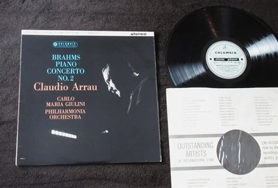 Claudio Arrau: Brahms Piano Concerto No. 2 (B&S Columbia SAX 2466 UK 1st Press)  - Image 1 of 4