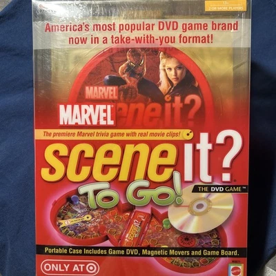 Marvel Scene It? To Go! The DVD Trivia Portable Game NEW Target Exclusive NEW - Image 1 of 2