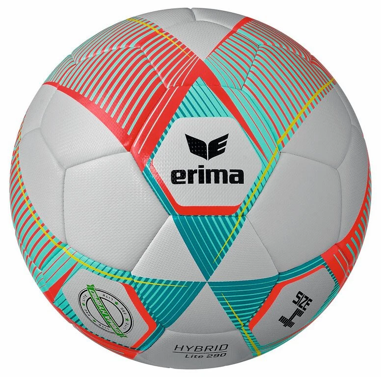 1 Stück Erima Hybrid Trainingsball Lite 290   Gr. 4   (290g) green/gecko/petrol - Bild 1 von 1
