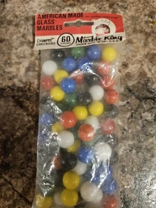 Bag Of 60 Marbles  Marble King Made In Usa - Picture 1 of 3