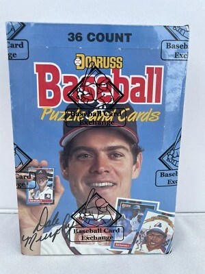1988 Donruss Baseball Wax Box BBCE FASC (From A Sealed Case) Greg Maddux, Alomar - Image 1 of 4