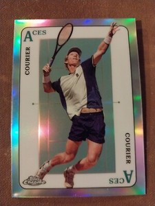 2021 JIM COURIER TOPPS CHROME TENNIS CARD #ACE-8 ACES USA