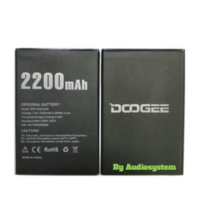 BATTERIA PILA ORIGINALE DOOGEE per X53 IONI LITIO 2200MAH PILA BAT18532200 NUOVA - Imagen 1 de 1
