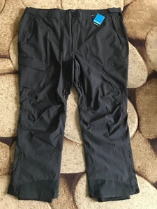 Columbia Omni-Tech Powder Stash Ski Schnee wasserdichte Hose Herren 6XL schwarz neu mit Etikett - Bild 1 von 7