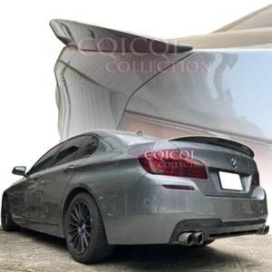 Gloss Black high kick P type trunk spoiler for BMW 11~16 F10 Sedan M5 535i 520d◎ - Picture 1 of 7
