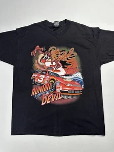 Vintage 2000 Dale Earnhardt & Taz Runnin Like Tasmanian Devil T-Shirt - L - Picture 1 of 5