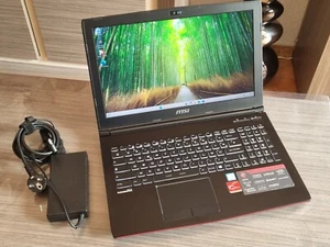 Ordinateur PORTABLE MSI Leopoard GP62 6QE i7 6700HQ 16 Go 512 To SSD FHD (1) - Foto 1 di 9
