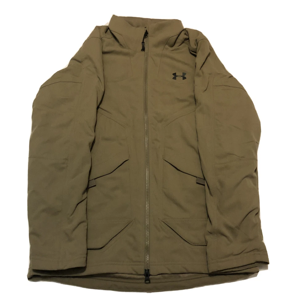 Under Armour Men's UA Tradesman Bayou Khaki Tan Jacket 1328170-251 Size S