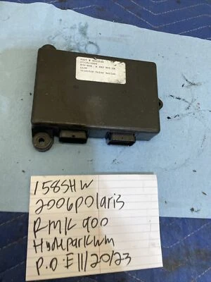 2006 06 Oem Good Polaris Rmk 900 Switchback Fusion Ecu Part#4011530 Yellow 158 - Image 1 of 4