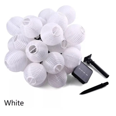 Solar Lantern LED Light String Waterproof Outdoor Garden Camping String Lighting - Image 1 of 4