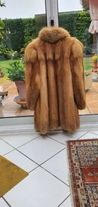 rotfuchs pelzmantel Größe 38-40 - Bild 1 von 2