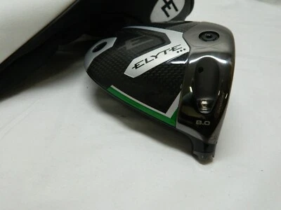 2025 RH Callaway ELYTE Triple Diamond 8* Driver Head only +Headcover Elite 8.0 - Image 1 of 2