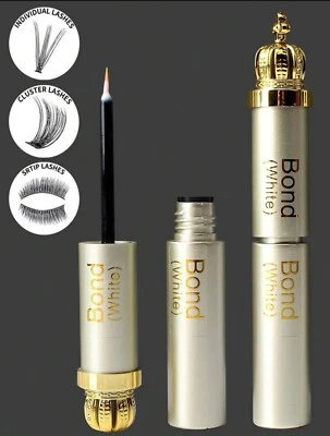 BOND Waterproof Latex-Free Eyelash Glue Super Hold Long-Lasting False Lash Glue Clear