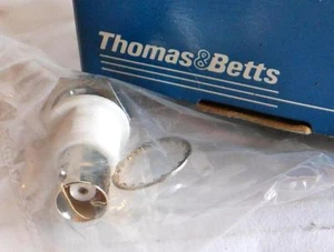 T&B THOMAS & BETTS KOAXIALADAPTER, AB2JN, 78-6210-79045, ISOLIERT - Bild 1 von 2