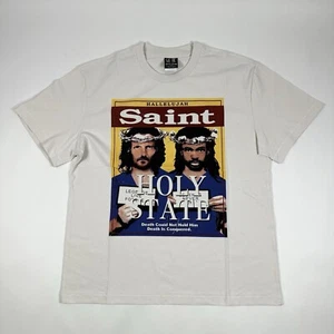 SAINT Mxxxxxx DENIM TEARS SS TEE HOLY STATE 22SS SAINT MICHAEL T-shirt large - Picture 1 of 4