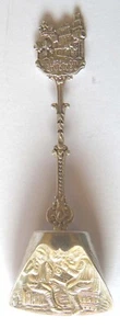 Vintage Holland 90 Silver Plate Collectors Tea Caddy Scoop Spoon C.1960 - Picture 1 of 12