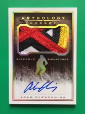 A.CLENDENING (CHICAGO) ANTHOLOGY SIZEABLE SIGNATURES AUTO/PATCH CARD SSAC /99