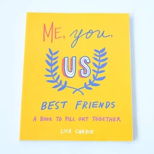 Me, You, Us Best Friends Ein Buch zum gemeinsamen Ausfüllen von Lisa Currie NEU PB - Bild 1 von 6