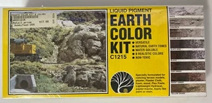 Woodland Scenics C1215 Earth Colors Liquid Pigment Kit for Train Layout Scenery - Picture 1 of 2