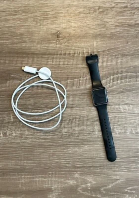 Apple Watch Series 3 38mm 42mm Stainless Steel WiFi + Cellular Good Condition - Image 1 of 3