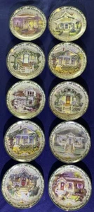 Complete Set of 10 'Welcome Home' Collector Plates by Glenna Kurz – With Cert. - Picture 1 of 22