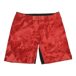UFC Reebok Men's Red Combat MMA Shorts - Picture 1 of 2