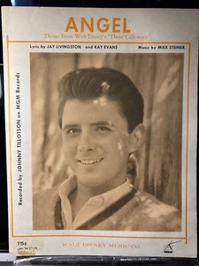 **Partitura musical de 1965 de Disney ""Those Calloway's"" Johnny Tillotson""•* - Imagen 1 de 3