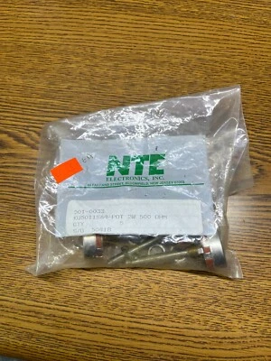 Reóstato NTE 501-0033 500 ohmios 2 vatios, Foto 1 de 2