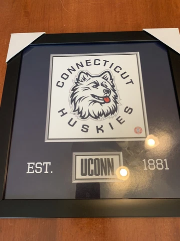 Vintage UCONN Huskies Officially Licensed Framed Picture Poster Cover
