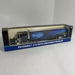 SpecCast 32905 PPG Starphire 1:64 Peterbilt 379 W/ Dropbed Trailer Die Cast - Picture 1 of 19