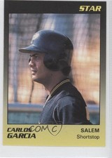 1989 Star Salem Buccaneers Carlos Garcia #9