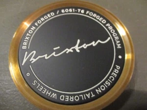 Brixton Forged T6 6061  Wheel Caps (QTY 1) - Picture 1 of 3