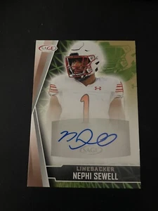2022 Sage Hit Nephi Sewell Bronze Auto! Rookie rC - Picture 1 of 2