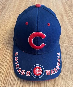 CHICAGO CUBS MÜTZE - VERSTELLBARER RÜCKRIEMEN - AUTHENTISCHE MLB - 100 % BAUMWOLLE - Bild 1 von 7