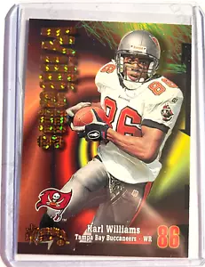 KARL WILLIAMS 1998 FLEER SKYBOX THUNDER SUPER RAVE #12/25 -BUCCANEERS!! - Bild 1 von 2