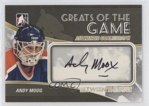 2010-11 ITG Between the Pipes GoalieGraphs Andy Moog #A-AM Auto