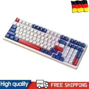 K98 Gaming Gamer Keyboards 100Keys Anti-Ghosting Keyboard for PC Desktop Gamer - Bild 1 von 12