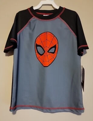 Camiseta Marvel Spider-Man Jóvenes Niños Manga Corta Talla 7 (NUEVA) Foto 1 de 4